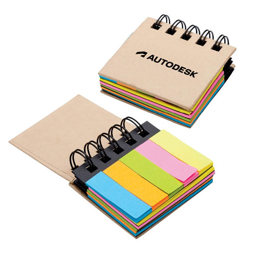 Sticky Notes and Flags Notebook