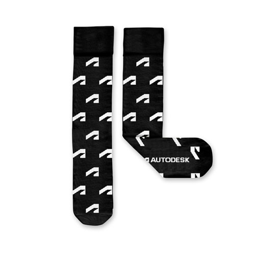 Autodesk Socks - Black