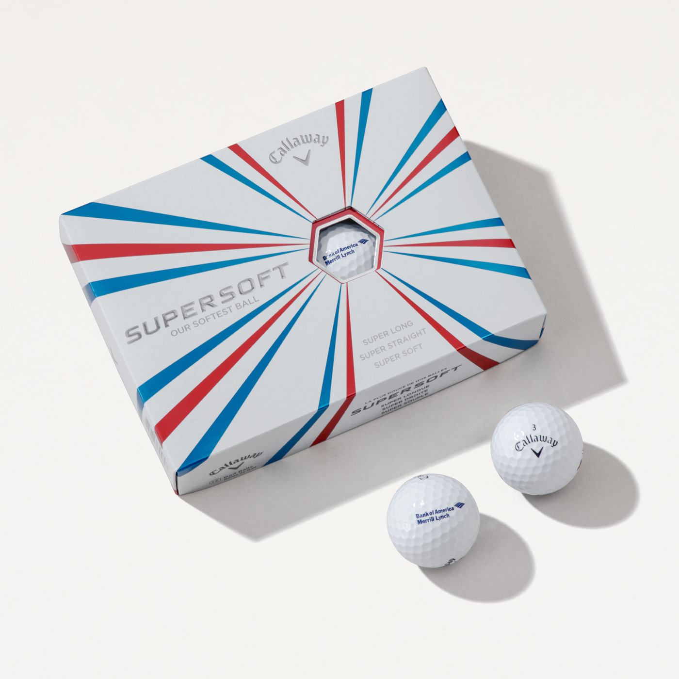Bank of America Merrill Lynch Callaway® Supersoft Golf Balls - 1 Dozen - Bank of America Store