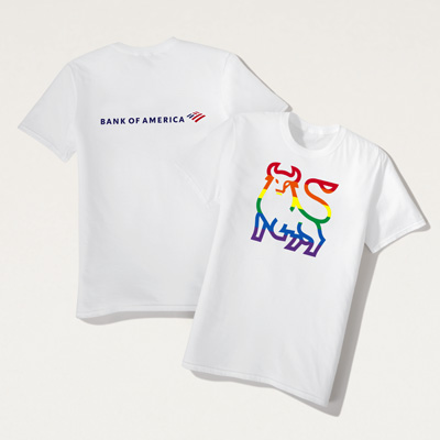 Bull Rainbow T-Shirt