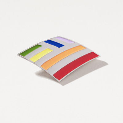 Flagscape Rainbow Pin