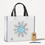 Bull Reflective Coloring Tote with Crayons