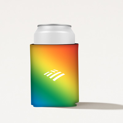 Flagscape Rainbow Can Cooler