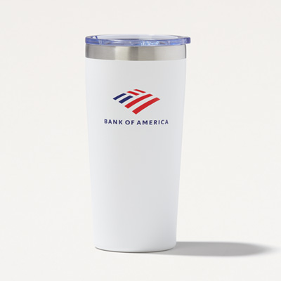 Bank of America 22-Ounce Michele Stainless-Steel Tumbler