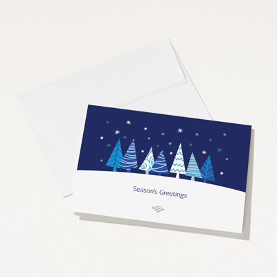 Flagscape Holiday Forest Card - 25 Pack