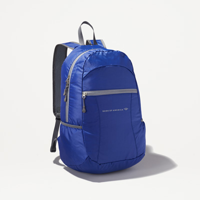 Bank of America Packable Backpack