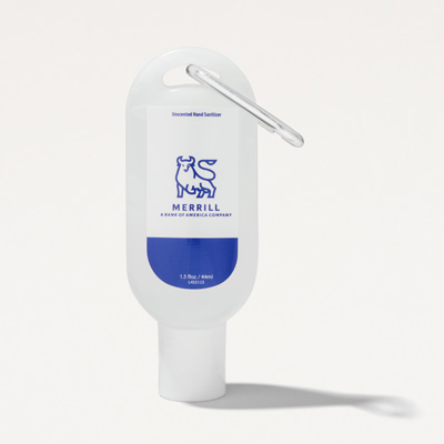 Merrill Hand Sanitizer with Carabiner