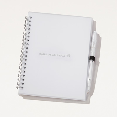 Bank of America Notebook With Pen