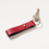 (RED) Leather Keyloop