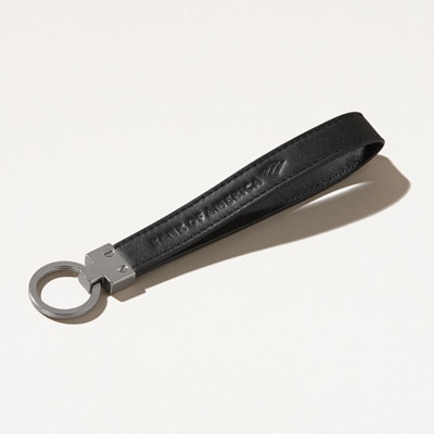 Bank of America R Collective® Reclaimed Leather Keychain