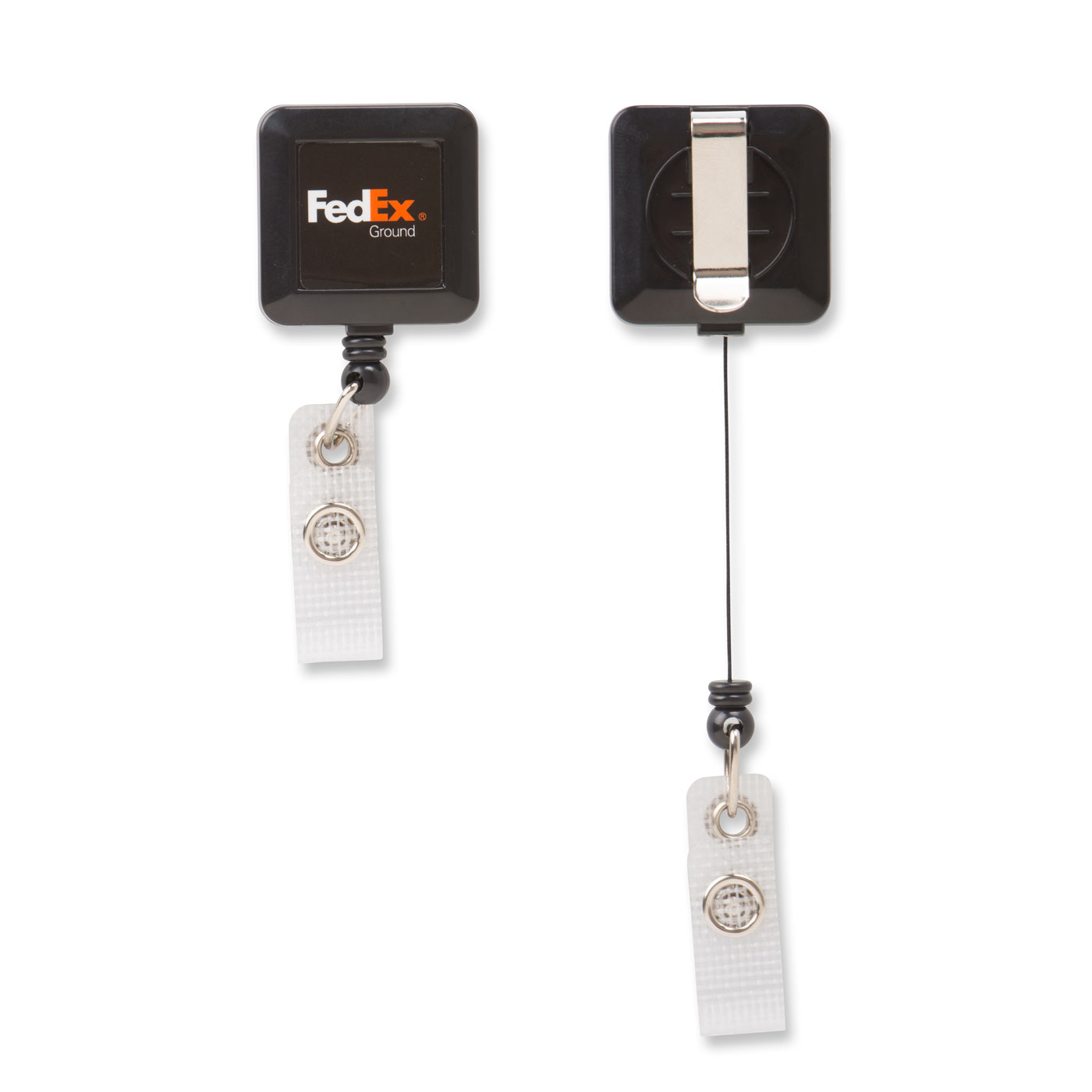 Fedex Ground Square Badge Reel The Fedex Company Store