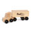 FedEx Express Wooden Rolling Toy Semi Truck