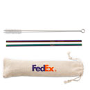 FedEx Reusable Stainless Steel Straw