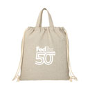 FedEx50 Recycled Drawstring Bag