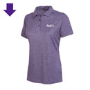 FedEx Ladies’ Charge Active Polo – Purple
