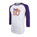FedEx50 Retro Raglan Tee