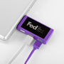 FedEx Light-Up Three-Port USB Hub