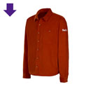 FedEx Button-Down Corduroy Shirt Jacket