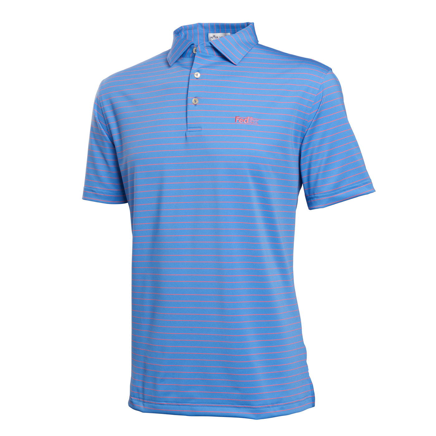 FedEx Peter Millar Halifax Stripe Polo | The FedEx Company Store