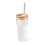 FedEx Glass Tumbler with Bamboo Lid