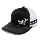 FedEx Racing Striped Trucker Cap