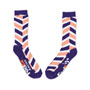 FedEx Racing Chevron-Print Athletic Socks