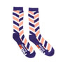 FedEx Racing Chevron-Print Athletic Socks