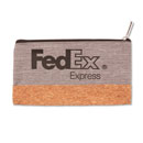 FedEx Express Heathered Pouch with Cork Accent