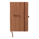 FedEx Logistics Wood-Tone Journal