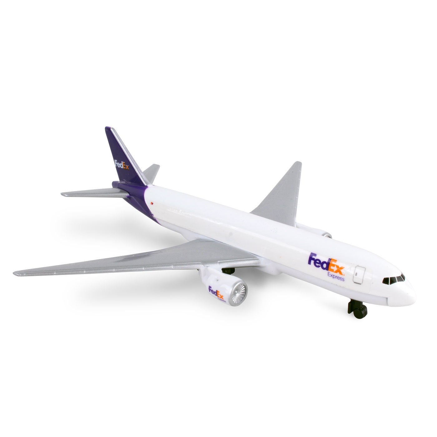 FedEx Spielzeugflugzeug Diecast 14,5cm lang 13,5cm breit RT1044 Federal Express 