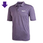 FedEx Men's Charge Active Polo - Purple