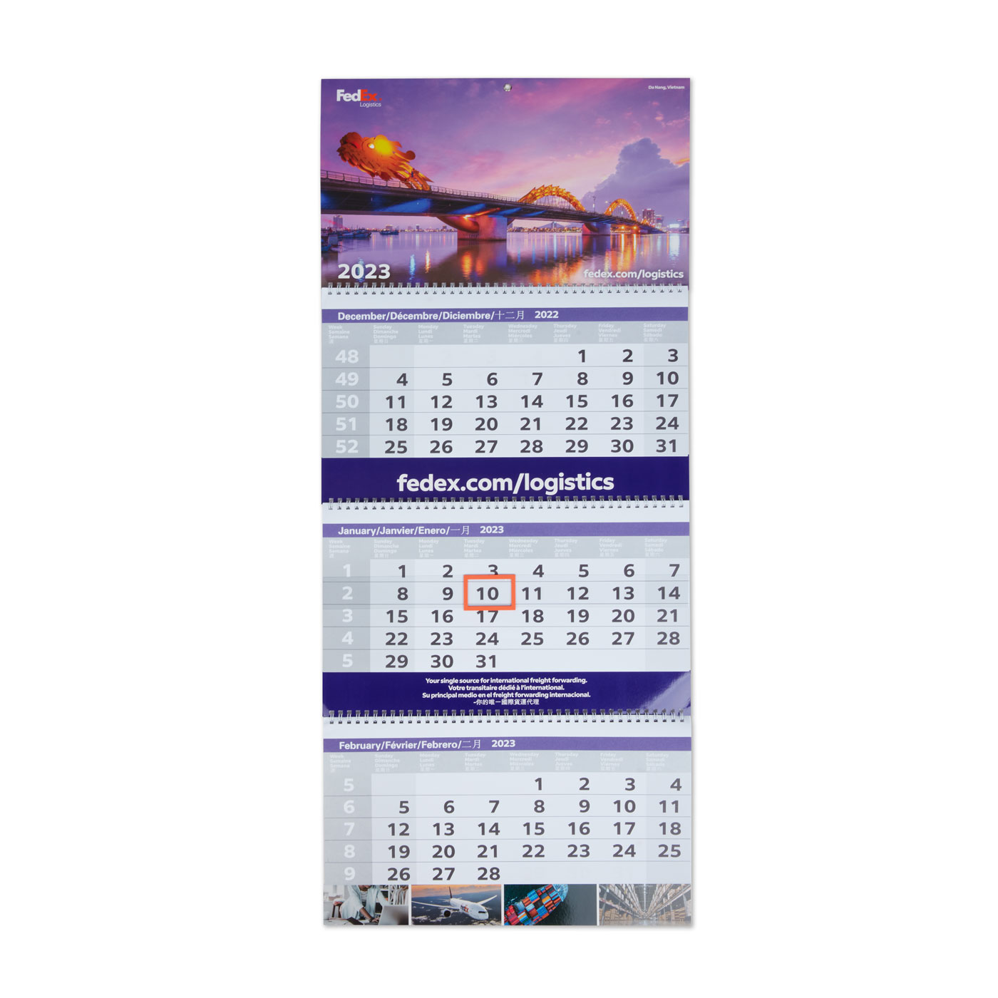 FedEx Logistics 2023 Calendar (25 Pack) The FedEx Company Store