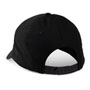Black Contrast-Undervisor Structured Hat