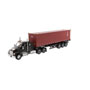 1:50 Scale T880 Sleeper with Sea Container - Metallic Black