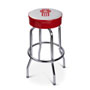 Red and White Bar Stool