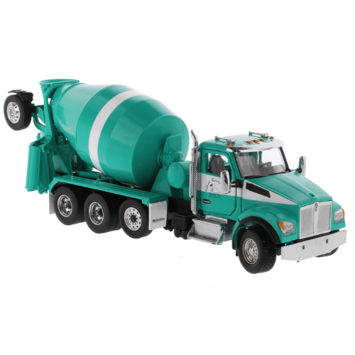 1:50 Scale Kenworth T880S Tandem with Pusher &amp; Tag Axle Mixer