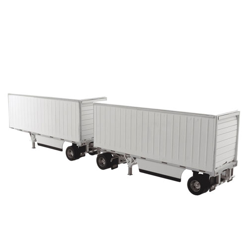 1:50 Scale Wabash National 28&#39; Pup Trailers 