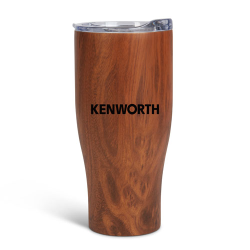 27 oz. Stainless Faux Wood Tumbler