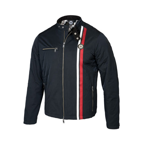 Men's Classic Stripe Quilted Jacket | Mercedes-Benz Lifestyle Collection