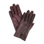 Womens Italian leather touchscreen gloves