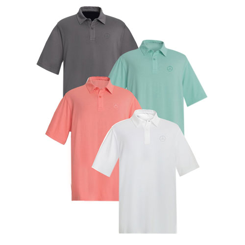 Men&#39;s Garment Dyed Relaxed Polo - WHITE