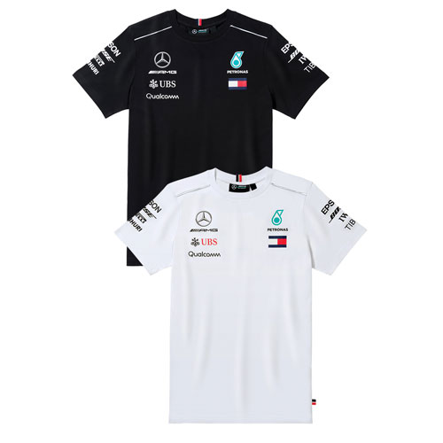 Mercedes-AMG Petronas Team T-Shirt - WHITE | Mercedes-Benz Lifestyle Collection