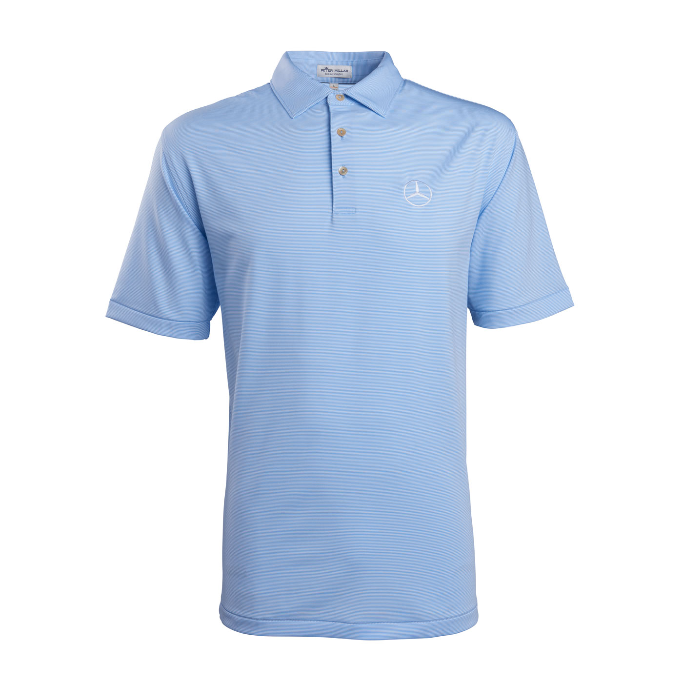 Peter Millar Jubilee Stripe Stretch Jersey Performance Polo