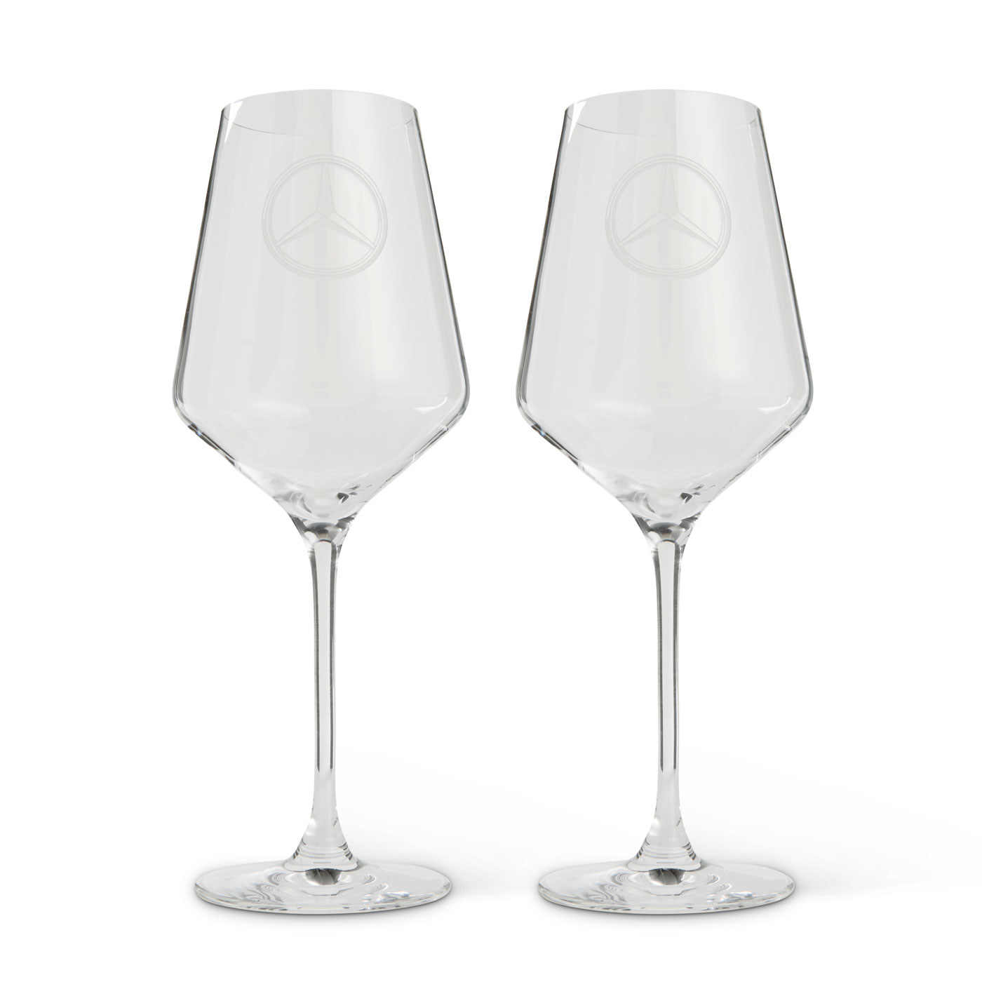 Set of 4 White Pearl Wine Glasses, 14oz