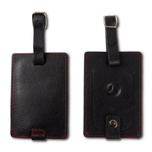 Leather Luggage Tags 2pk