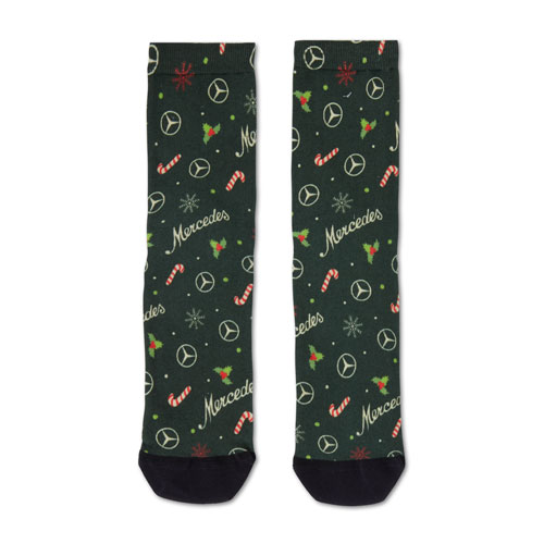 Green Holiday Socks