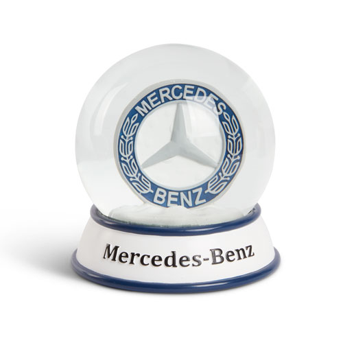 Mercedes Star Snow Globe