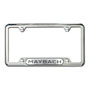 MAYBACH Polished Stainless Steel License Plate