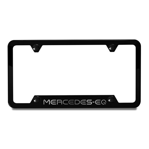 Mercedes-EQ Powder Coated 304 Stainless Steel License Plate