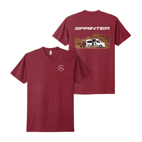 Camping Sprinter Graphic Tee